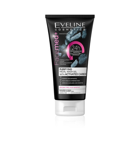 ژل شستشوی زغال فعال اولاین