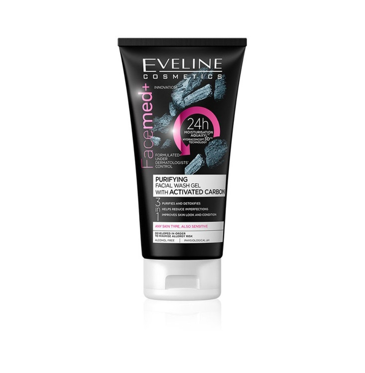 ژل شستشوی زغال فعال اولاین